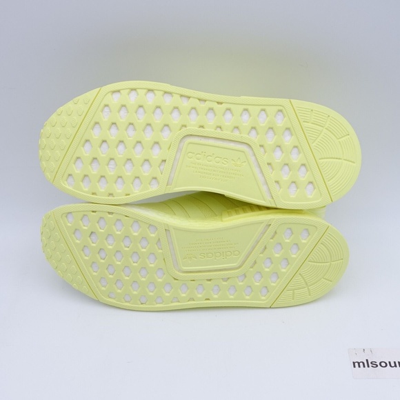 NEW adidas Originals NMD_R1 Sneakers GX8382 Pulse Yellow/White - Picture 7 of 7